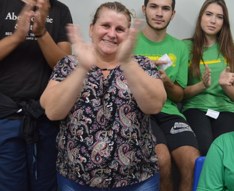 Escola Vespasiano Martins, em Amambai, realizou 1º Feirão de Eletivas Coordenadora pedagógica da Autoria de Ensino Médio em Tempo Integral, Dirlei Guerini / Foto: Moreira Produções