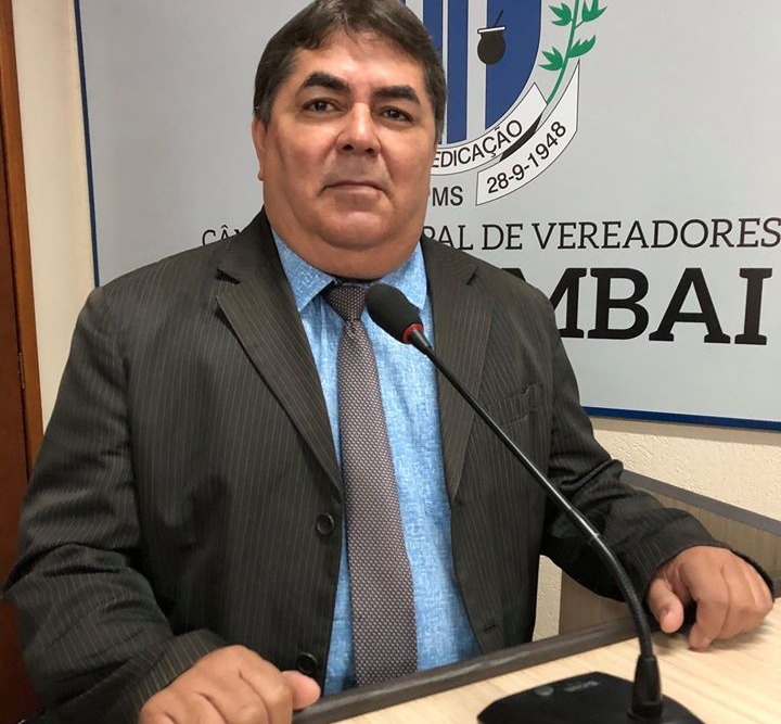 Vereador Roberto Sangue Bom (PSDB), autor do projeto de lei que cria o programa Agricultura Urbana, no município de Amambai / Foto: Divulgação 