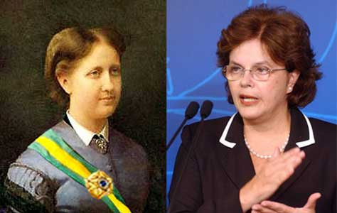 Eleições 2010: Primeira presidente e segunda mulher a administrar o Brasil, Dilma reflete tendência A petista se tornou a primeira presidente da República e segunda mulher a governar o Brasil. A primeira foi a Princesa Isabel, que assumiu a regência no século XIX várias vezes enquanto o Imperador viajava.