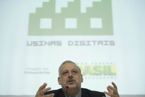 O ministro Ricardo Berzoini lança o Programa Usinas Digitais, que prevê R$ 8 milhões em investimentos./ Foto: Divulgação