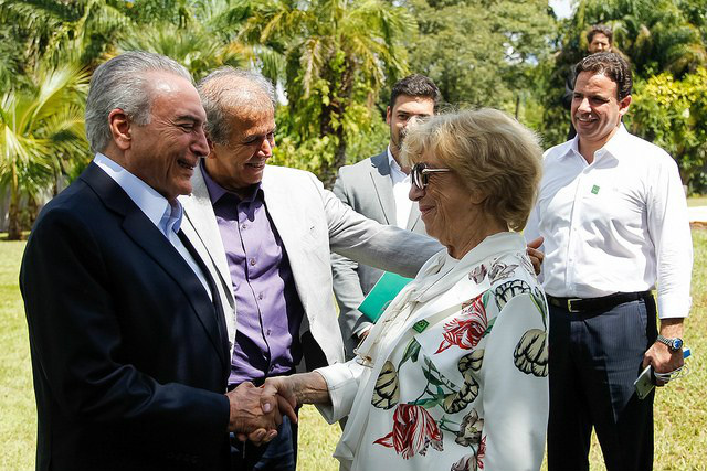 Em encontro com lideranças, Temer destaca qualidade da carne brasileira Presidente durante almoço com empresários e lideranças políticas em São José de Rio Preto (SP)Foto: Divulgação