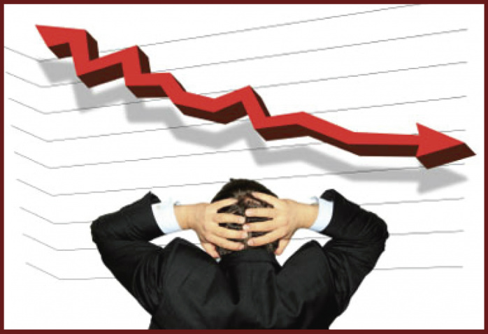 Faturamento da indústria cai 6,7% no segundo trimestre Faturamento da indústria cai 6,7% no segundo trimestre
