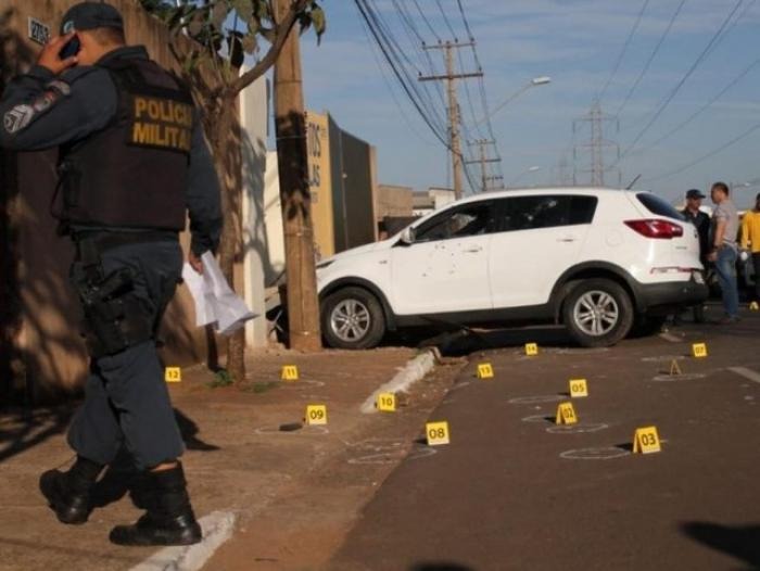 Sargento da PM é fuzilado com 35 tiros na Capital Foto: Divulgação