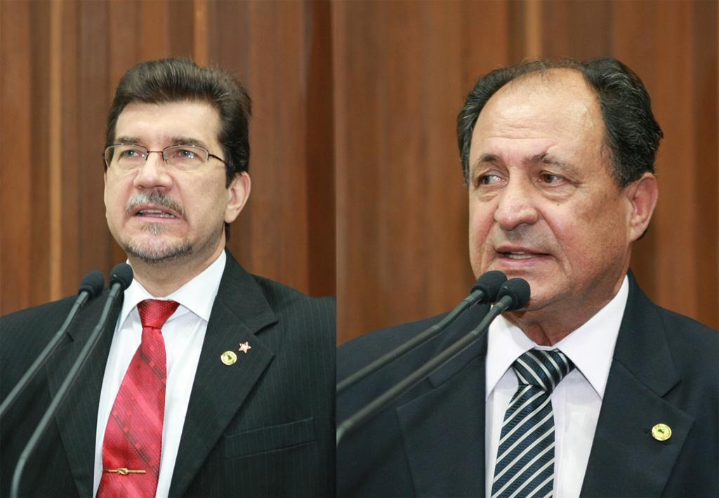 Deputados estaduais Pedro Kemp (PT) e Zé Teixeira (DEM / Foto: Divulgação