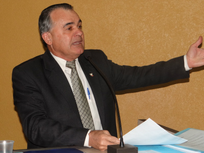 Vereador Anilson Prego destaca a importância da unidade partidária Vereador de Amambai, Anilson Prego (PSB)Foto: Moreira Produções