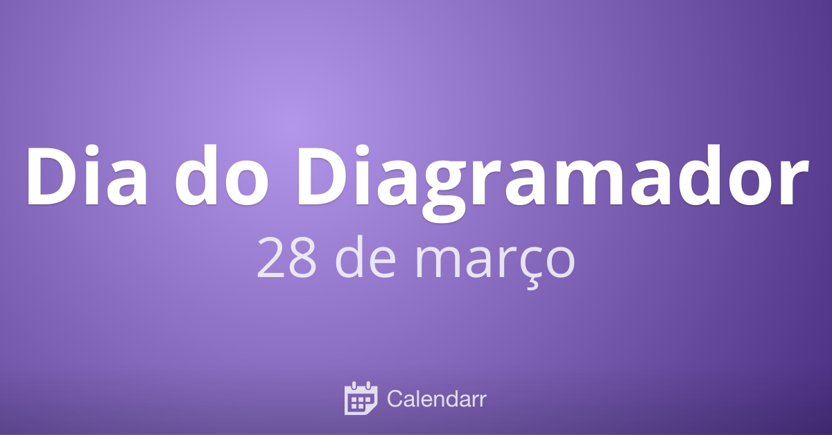 28 de Março - Dia do Diagramador Foto: Ilustração