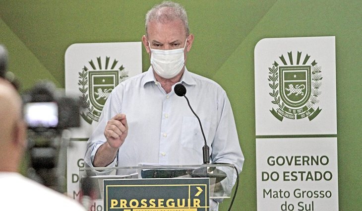 Secretário lamenta descumprimento do ‘Prosseguir’ pelo prefeito da Capital O secretário estadual de Saúde Geraldo Resende / Foto Saul Schramm
