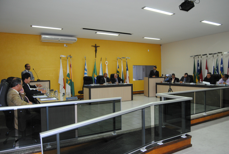 Plenário do legislativo municipal de AmambaiFoto: Moreira Produções