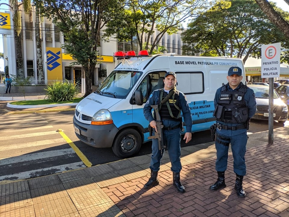Polícia Militar desencadeou a Operação Saturação em Amambai Foto: 3ª CIPM