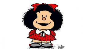 Fãs de Mafalda, personagem dos quadrinhos argentinos, comemoram seus 50 anos