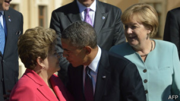 Brasil e Alemanha conseguem primeira vitória na ONU contra espionagem Dilma foi a primeira a reclamar contra os EUA, seguida por Merkel; ambas teriam sido espionadas