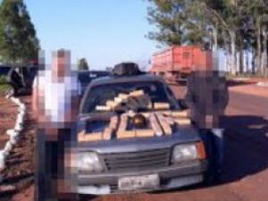 DOF prende dois com maconha que seria levada para São Paulo