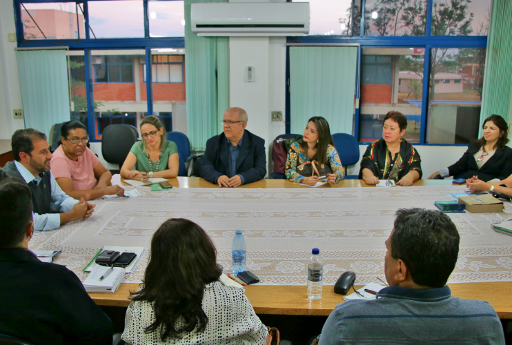 Os gestores debateram sobre a importância da parceria entre as instituições para as ações de Extensão e sobre a criação de um “Corredor Cultural do Centro-Oeste”.