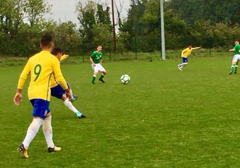 Sub-15 derrota a Irlanda por 2 a 1 na Inglaterra Foto: Divulgação