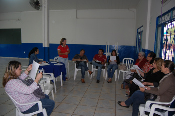 Reunião com representantes sindicais do SimtedFoto: Assessoria/Moreira Produções