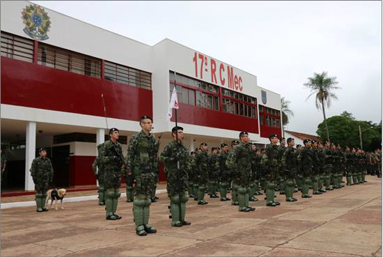 17º RC Mec comemora Dia da Cavalaria