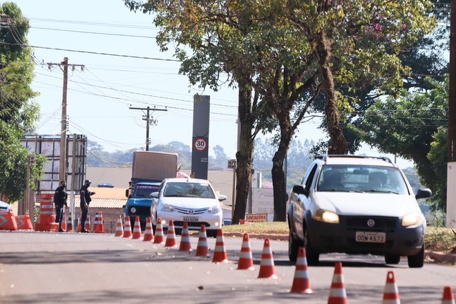 Dourados só tinha uma barreira / Foto: Assecom