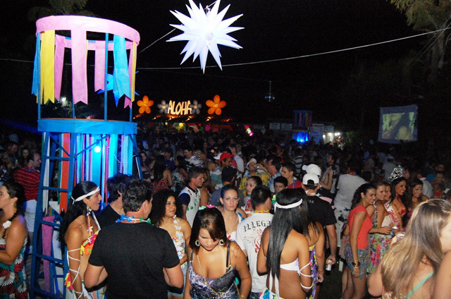Festa Hawaiana, aguardada por amambaienses e visitantes. Foto: Moreira Produções.