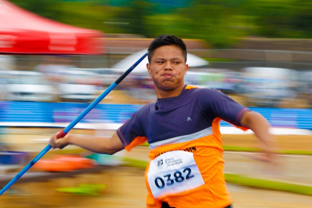 Yuri tem 16 anos é um destaque do atletismo brasileiro na modalidade de Lançamento de Dardo / Foto: Reprodução