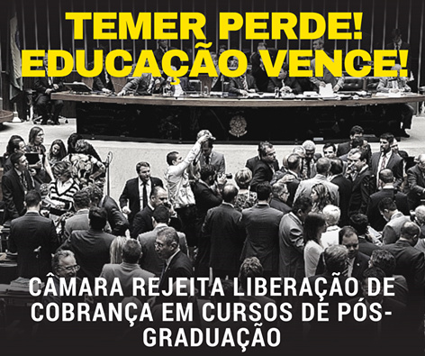 Temer sofre primeira grande derrota na Câmara Foto: Divulgação