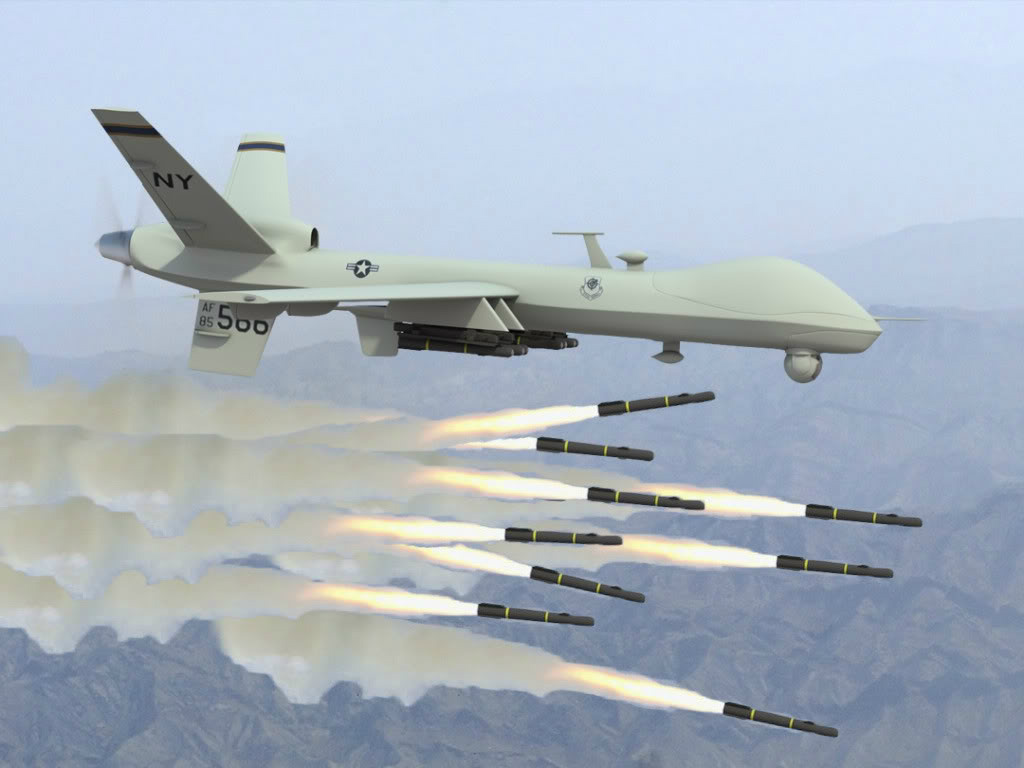 Os drones se transformaram em uma das principais armas na luta contra os supostos terroristas. / Foto: Reprodução