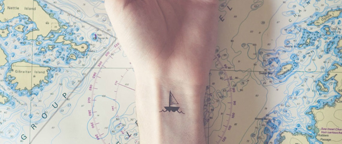 10 tatuagens perfeitamente minimalistas
