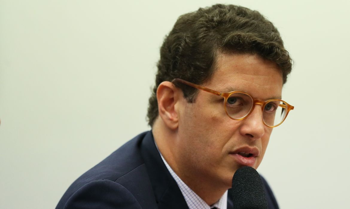 Ricardo Salles pede demissão do Ministério do Meio Ambiente Foto: José Cruz/Agência Brasil