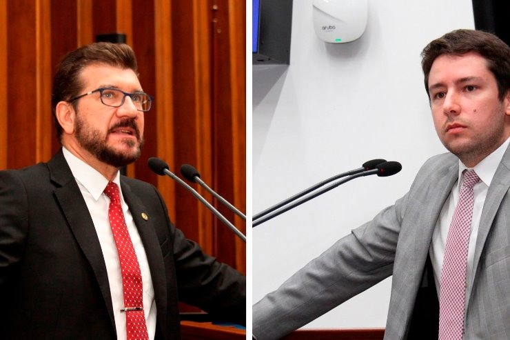 Na tribuna, deputados abordam a propagação do coronavírus, que já contaminou mais de cinco pessoas em MS. / Foto: Wagner Guimarães