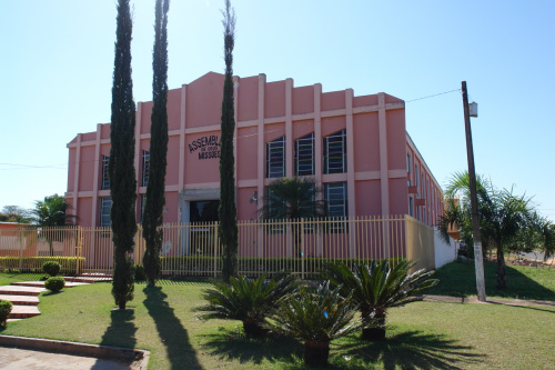 Igreja Assembleia de Deus das Missões, um dos alvos de ladrões na noite de sábado.