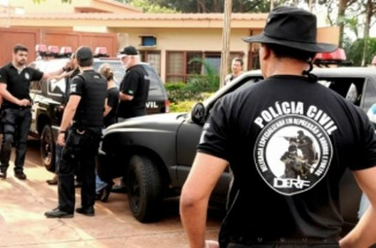 Em MS a Operação teve início às 6 horas da manhã e encerrou às 4 horas da tarde e envolveu 71 delegados, 366 investigadores e escrivães