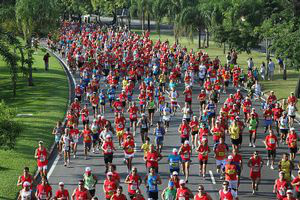 Cerca de 8 mil pessoas participam de corrida em homenagem ao padroeiro da cidade Cerca de 8 mil pessoas participam de corrida em homenagem ao padroeiro da cidade