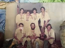 Foto do Grupo Acaba na década de 70.