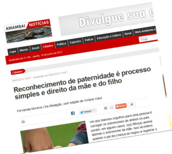 Comarca de Amambai tem cerca de 1.700 registros apenas com o nome da mãe