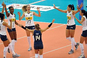 Campeonato Mundial Feminino: Brasil estreia na segunda fase com vitória sobre a Tailândia