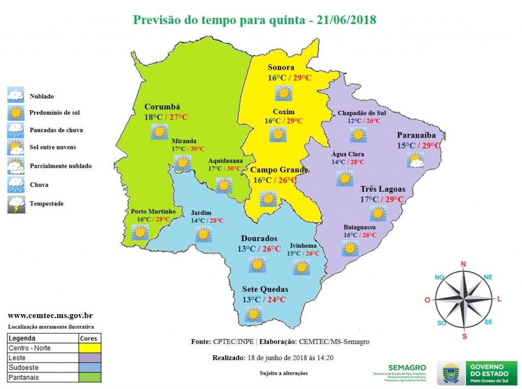 Inverno começa nesta quinta-feira e previsão é de pouca chuva para o trimestre