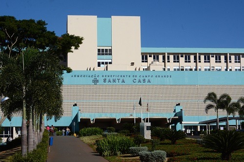 Conselheiros pedem saída de diretor da Santa Casa Hospital é o maior do Estado, com mais de 800 leitos, e atende a Capital e o interior - Foto: Álvaro Rezende / Correio do Estado