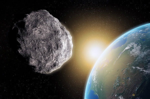 Pesquisas revelam asteróides perigosos mais próximos da Terra// Crédito: Shutterstock 