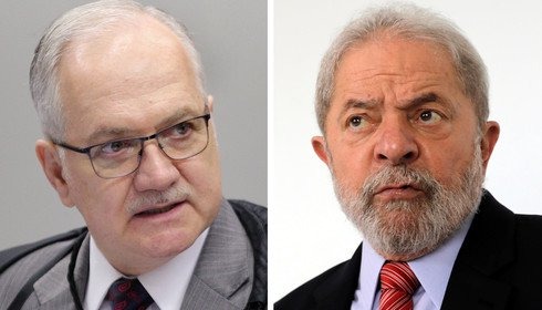 Ministro Fachin e o ex-presidente Lula / Foto: Divulgação