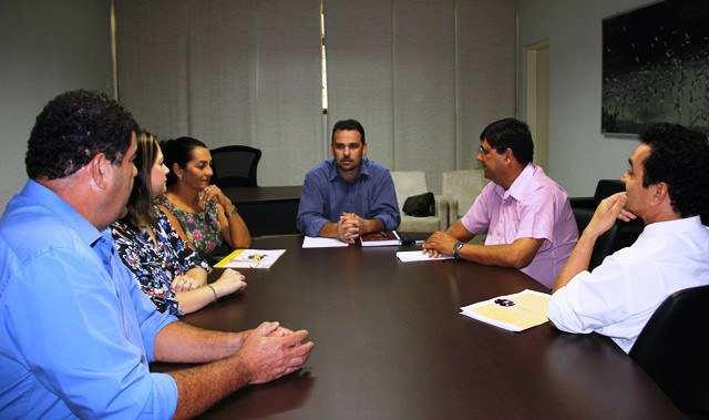 Representantes da Fetems e da Assomasul estiveram reunidos na quarta-feira (4) / Foto: Divulgação