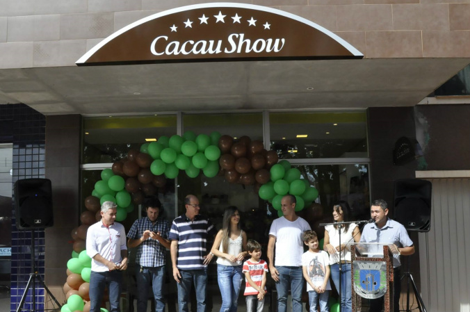 A Cacau Show de Amambai foi inaugurada no mês de dezembro de 2015 / Foto: Decom