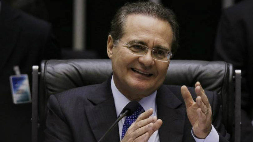 Presidente do Senado, Renan Calheiros: o senador surpreendeu o Executivo na noite passada ao rejeitar a medida provisória 669 