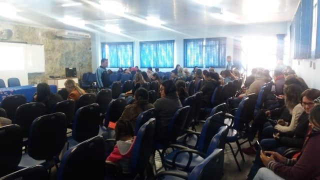 Posto de Saúde da vila Limeira ofereceu palestra à população Foto: Divulgaçaõ