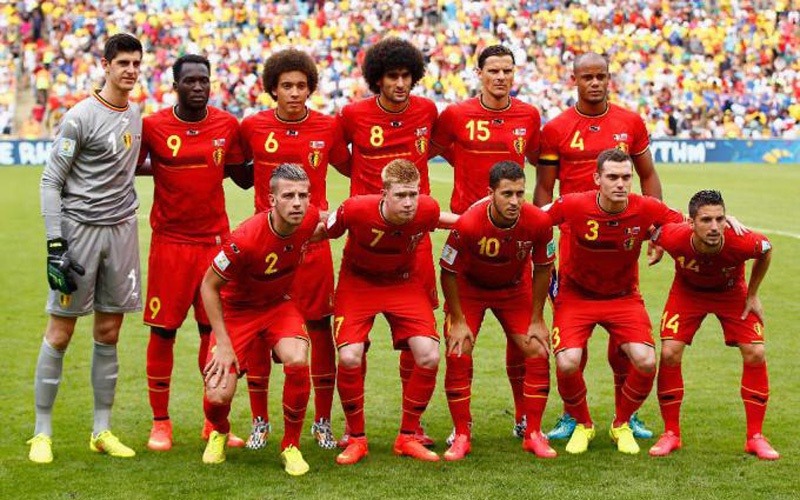 Bélgica perto das oitavas; Alemanha embola Grupo F Seleção Belga / Foto: Divulgação
