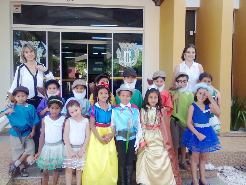 Alunos do Pacto que realizaram apresentação no seminário / Foto: Moreira Produções