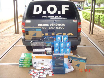 Levantamento anual do DOF mostra crescimento de apreensões na região fronteira