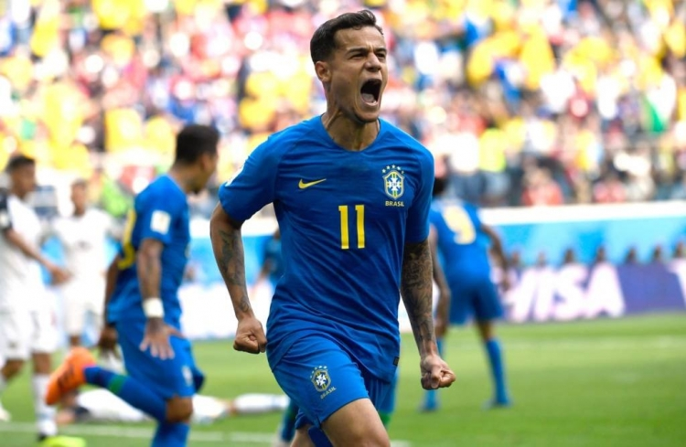 Felipe Coutinho, camisa 11 da Seleção