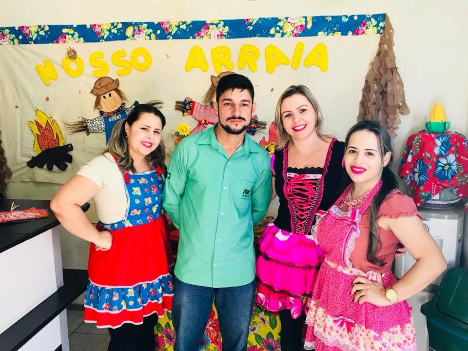 Pax Primavera promoveu arraiá na última sexta-feira (22) em Amambai O arraiá aconteceu na última sexta-feira durante o horário comercial / Foto: Divulgação