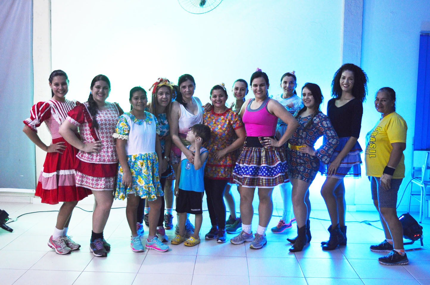 1ª Zumba Junina aconteceu na sexta-feira (22) em Amambai Foto: Moreira Produções