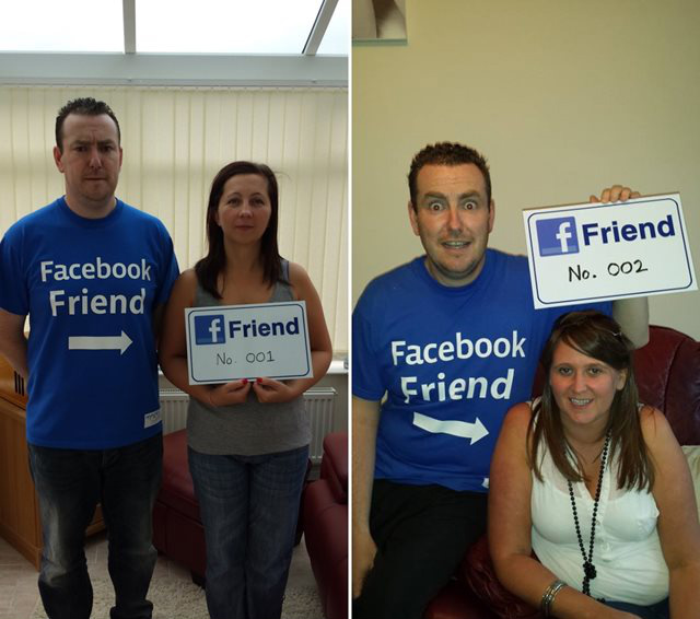 Britânico resolveu encontrar pessoalmente 730 de seus amigos do Facebook
