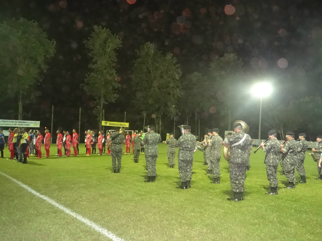 18ª Copa Ouro teve início em Amambai A abertura do evento, controu com a participação da banda do 17º RC Mec; cerca de 250 atletas disputam a 18ª Copa Ouro.
